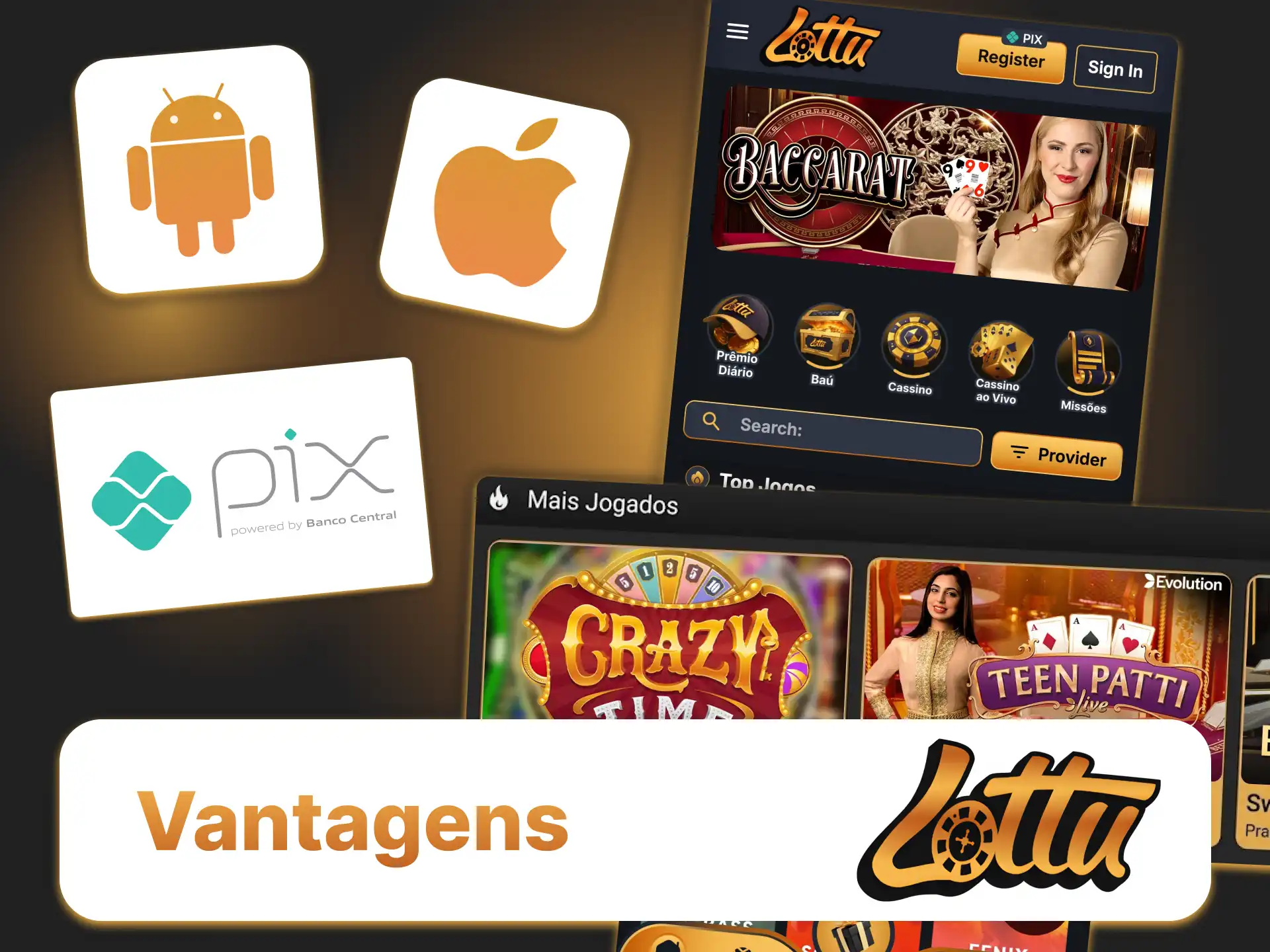 Aproveite as vantagens do cassino ao vivo Lottu e jogue com dealers reais.