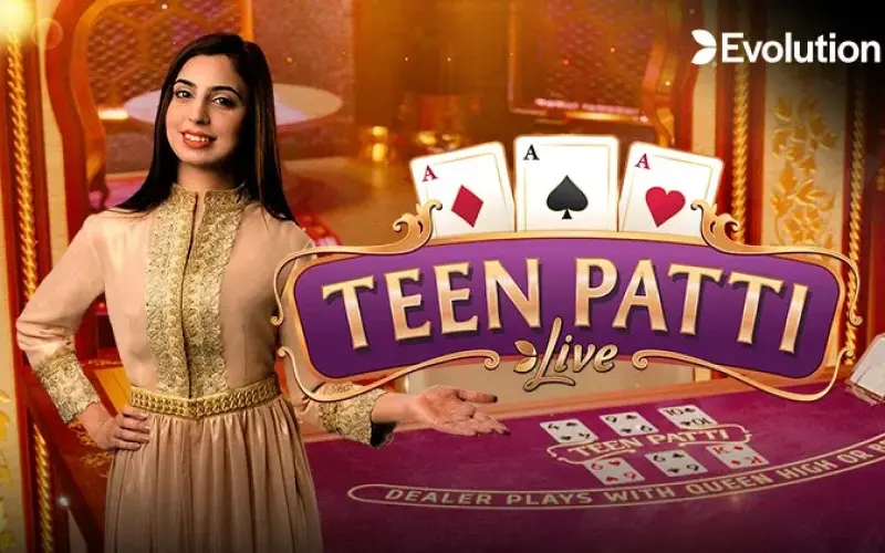 Jogue Teen Patti ao vivo no cassino Lottu e divirta-se com dealers em tempo real.